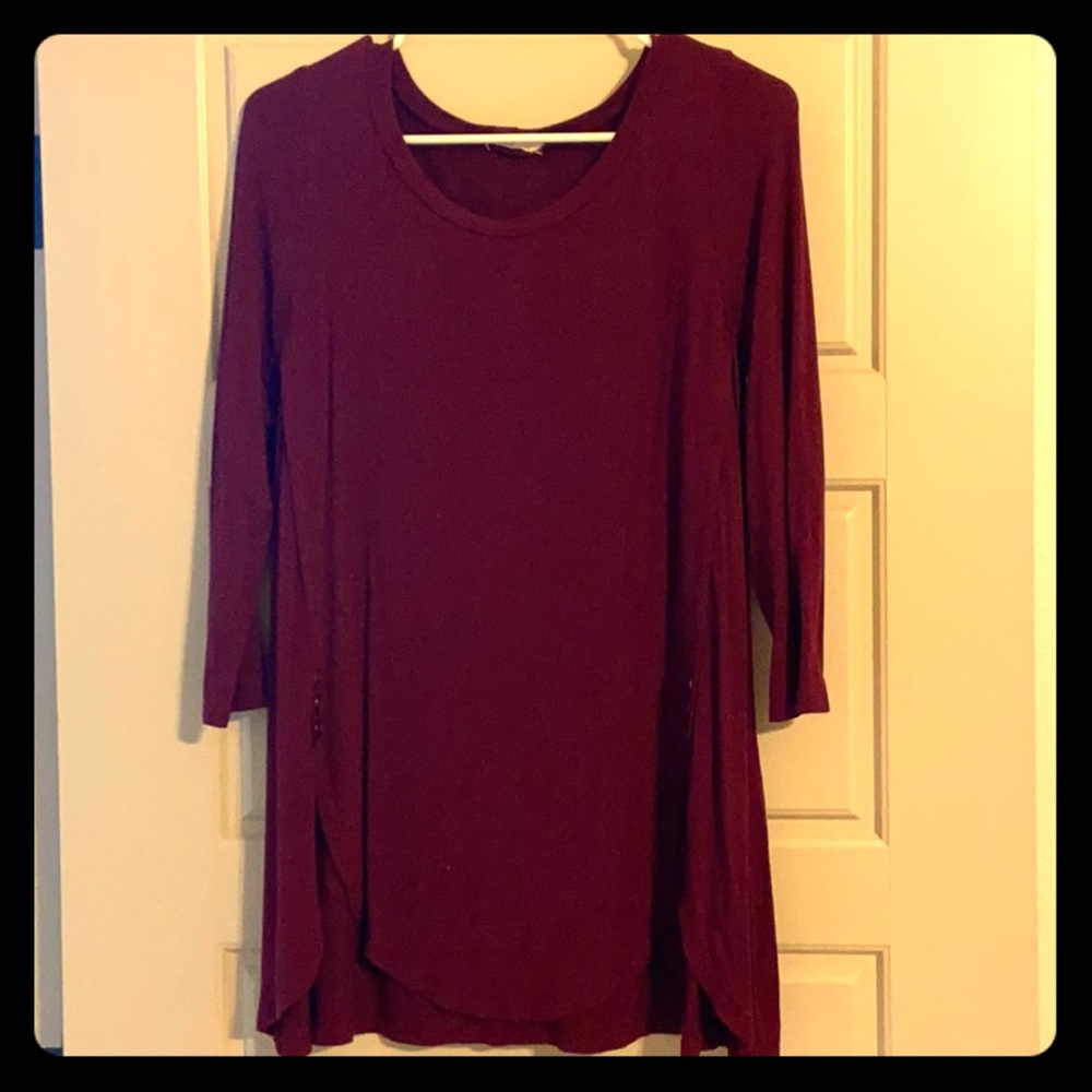 Maroon Tunic